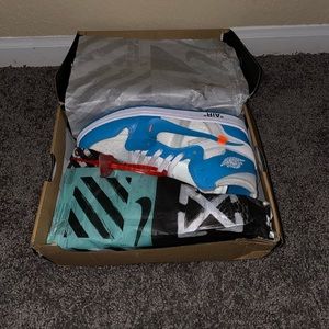 Nike Off White Air Jordan 1 UNC